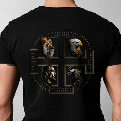 The Four Faces: An exclusive design dripping with symbolism!