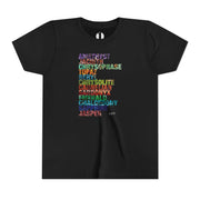 Celestial City Gemstones (Revelation 21:19–20) – Youth Short Sleeve Tee