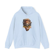 Light blue hoodie with a lion graphic and 'ASLAN is on the Move' text