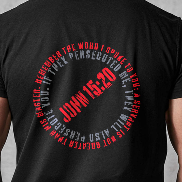 Canceled (John 15:20) – Unisex Jersey Short Sleeve Tee