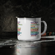 Mug with Celestial City Gemstones design based on Revelation 21:19–20