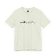 Citron T-shirt with Costly Grace design from Deitrich Bonhoeffer quote