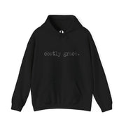 Black hoodie with Costly Grace design from Deitrich Bonhoeffer quote