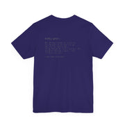 Navy T-shirt with Costly Grace design from Deitrich Bonhoeffer quote