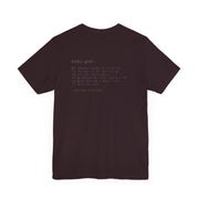 Oxblood Black T-shirt with Costly Grace design from Deitrich Bonhoeffer quote