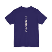 Navy T-shirt with Disagree Agreeably graphic