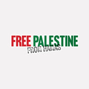 Free Palestine from Hamas vinyl decal