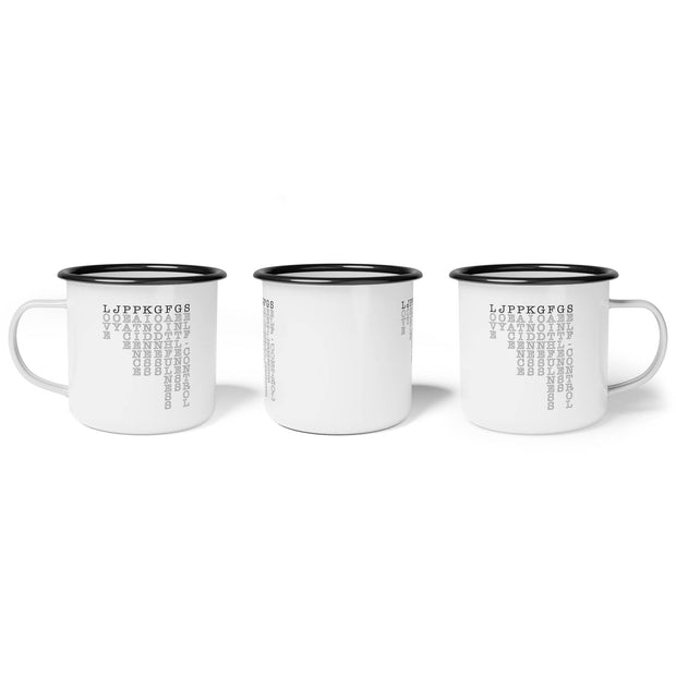 Fruit of the Spirit (Galatians 5:22–23) – Enamel Camp Cup (12oz)