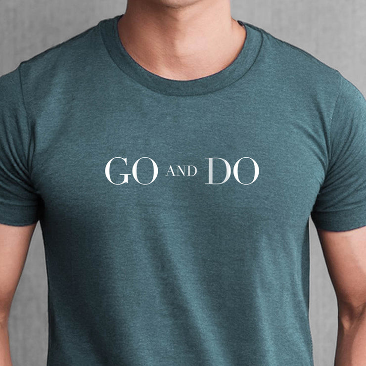 GO and DO (Luke 10) – Unisex Jersey Short Sleeve Tee