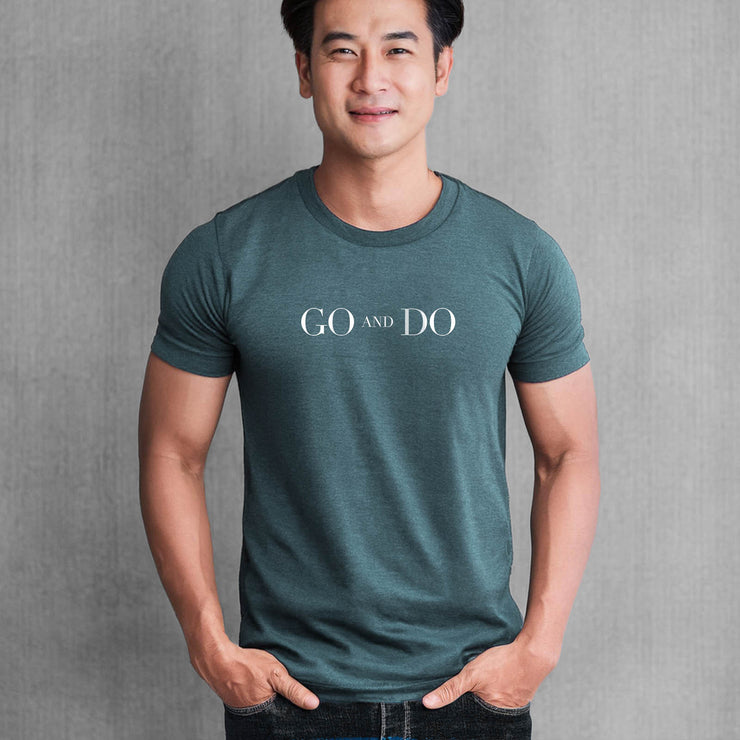GO and DO (Luke 10) – Unisex Jersey Short Sleeve Tee