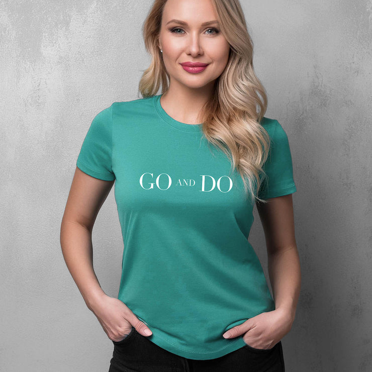 GO and DO (Luke 10) – Unisex Jersey Short Sleeve Tee