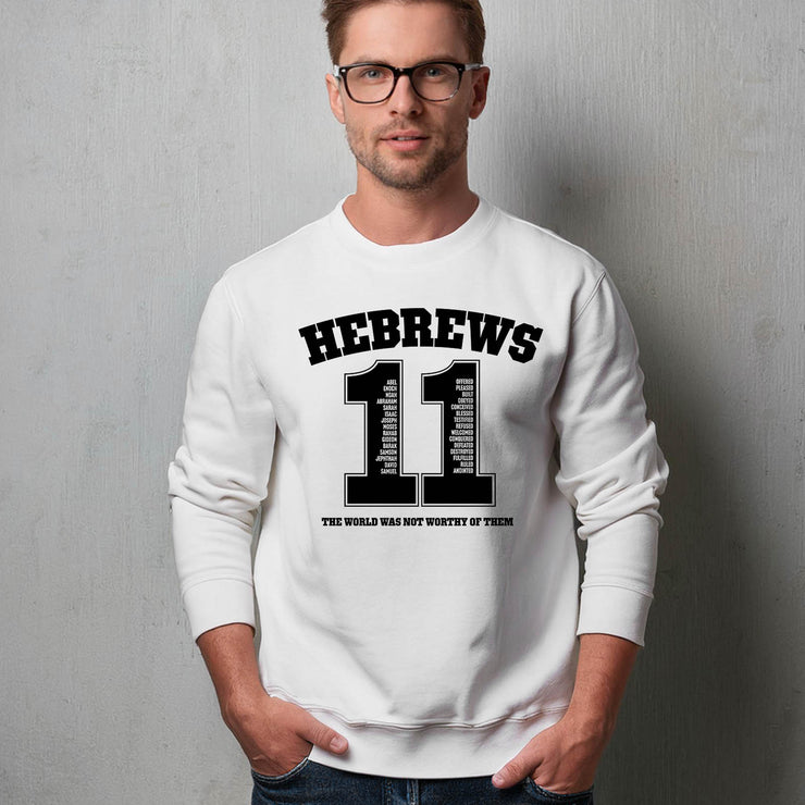 Hall of Faith (Hebrews 11) – Unisex Heavy Blend™ Crewneck Sweatshirt