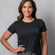 Mama Look!! (fashionista blue) – Unisex Short Sleeve Tee