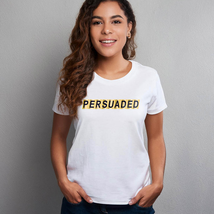 Persuaded (Romans 8:38–39) – Unisex Jersey Short Sleeve Tee