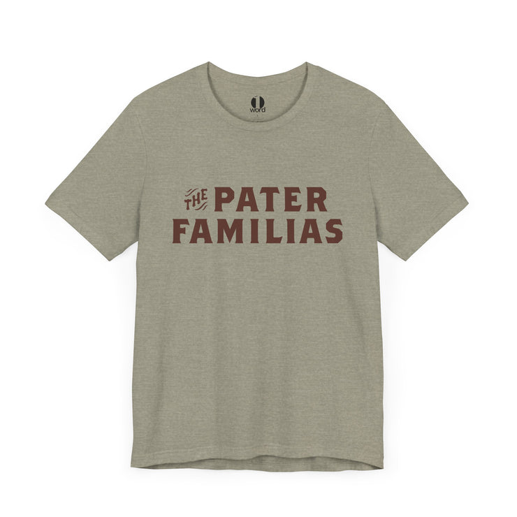 The Pater Familias T-shirt in Heather Stone