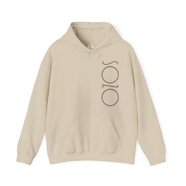 Cand hoodie with Sozo in gray