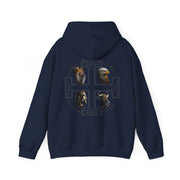 The Four Faces hoodie in navy