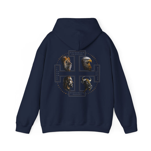 The Four Faces hoodie in navy