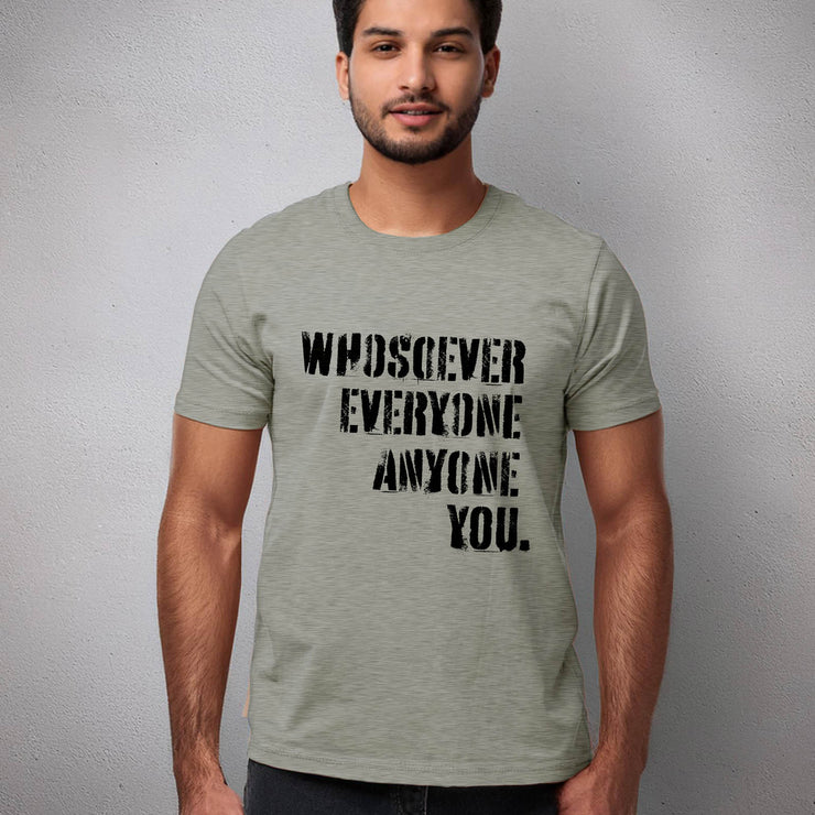 Whosoever Everyone Anyone You. (John 3:16) – Unisex Jersey Short Sleeve Tee