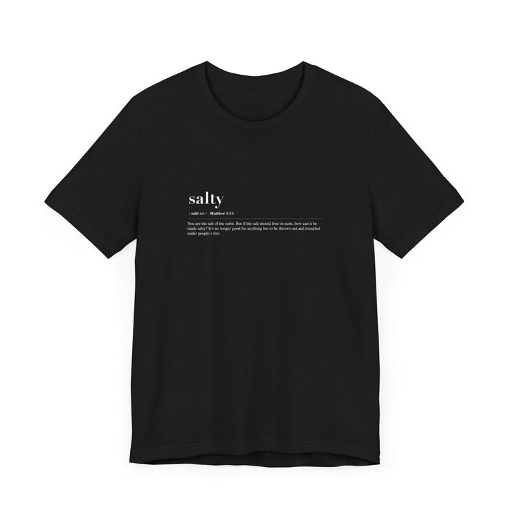 Discipleship Defined T-shirt in Black – Salty