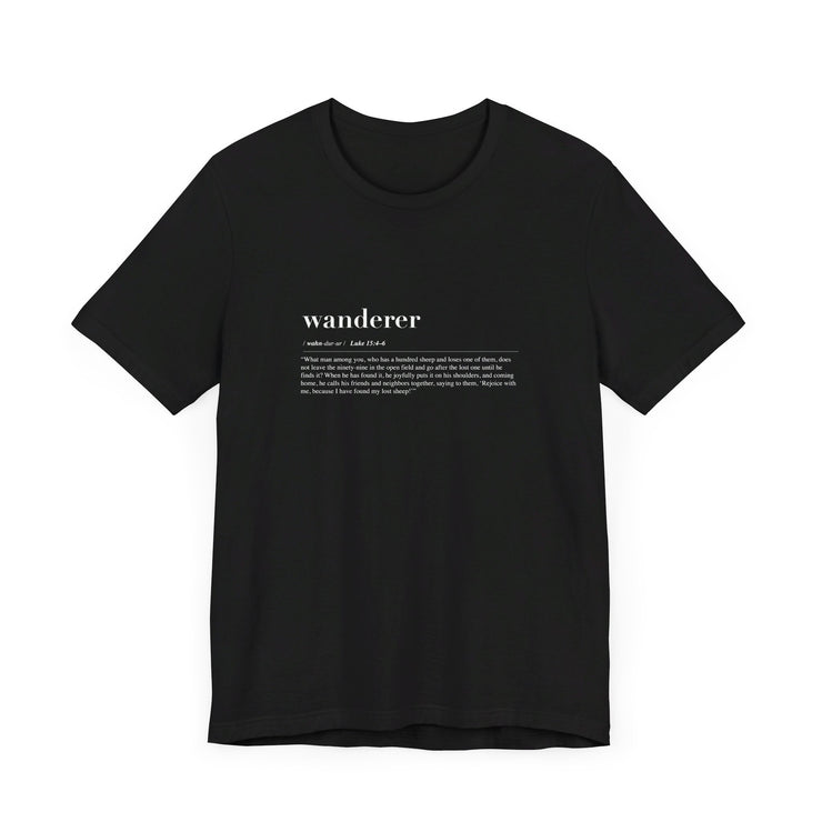 Discipleship Defined T-shirt in Black – Wanderer