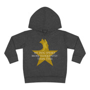 My Dog Speaks More Eloquently Than Thee Kids Hoodie – Dark Charcoal Gray