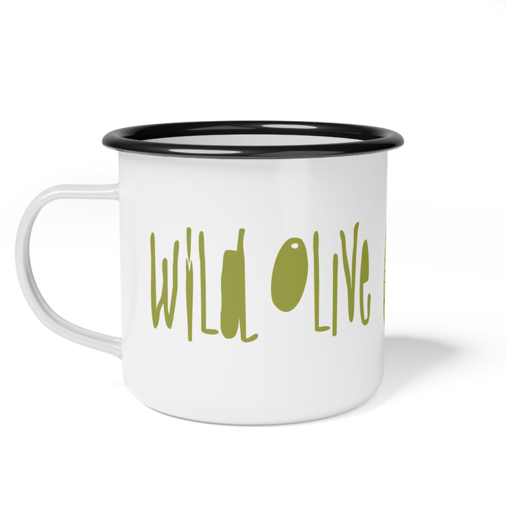 Wild Olive – Enamel Camp Cup (12oz)