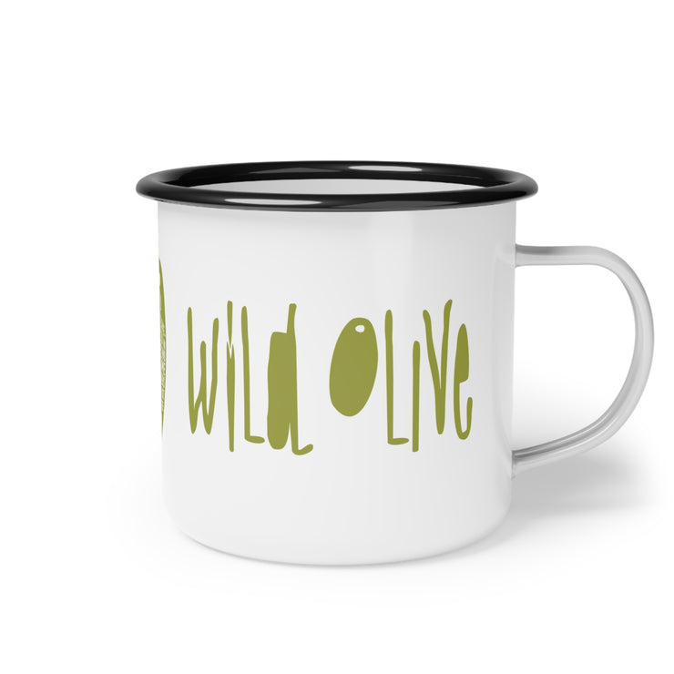 Wild Olive – Enamel Camp Cup (12oz)