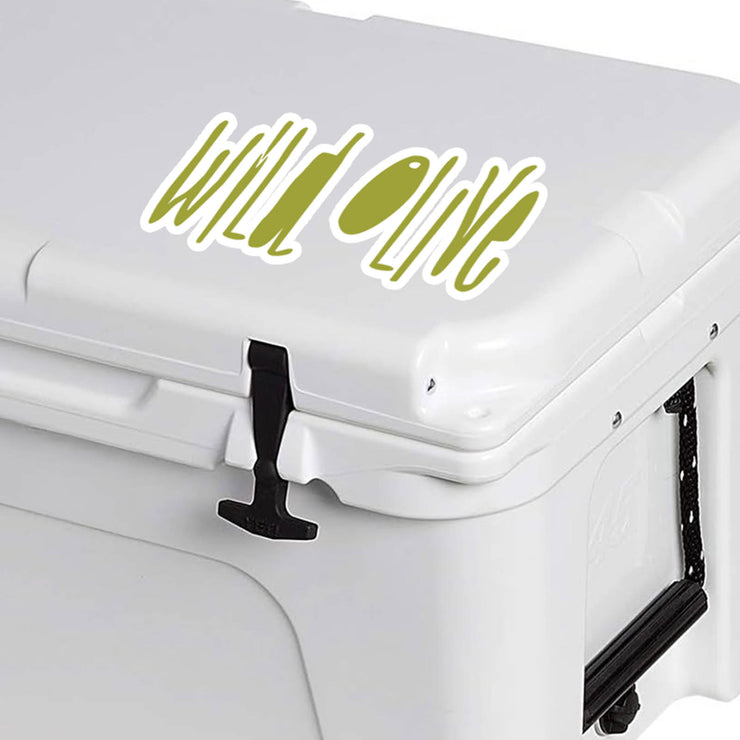 Wild Olive – Kiss-Cut Vinyl Decals