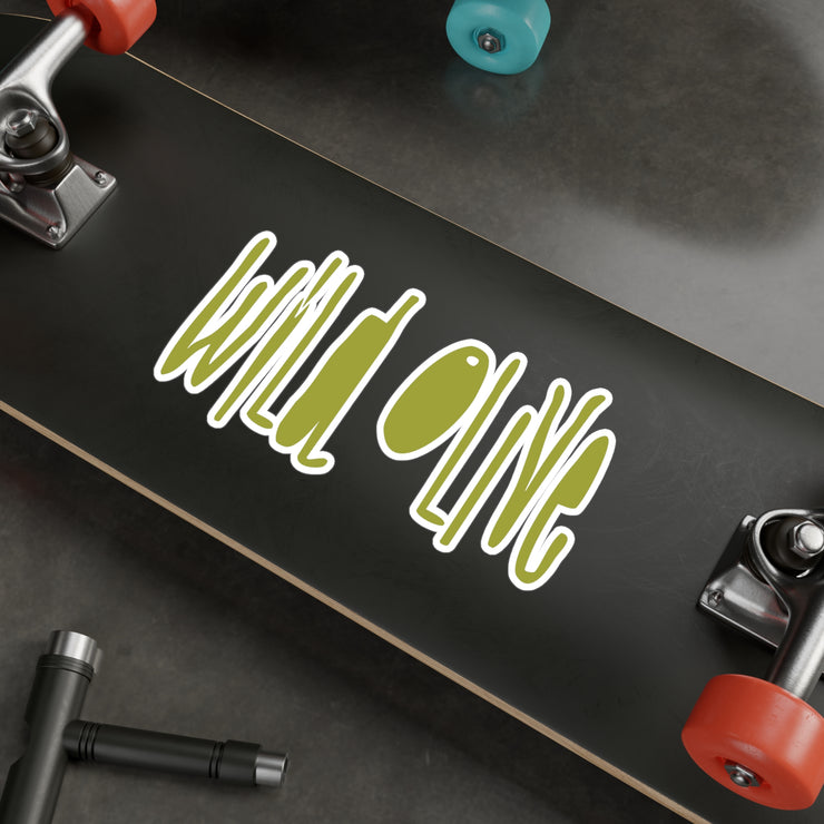 Vinyl decal with Wild Olive graphic based on Romans 11:17